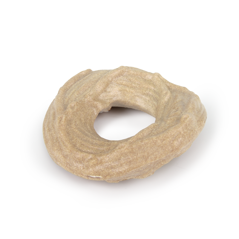 All For Paws Dental Chews Wood Donut Peanut Butter Flavour