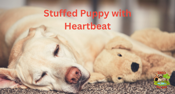 Stuffed Puppy with Heartbeat: The Ultimate Comfort Toy