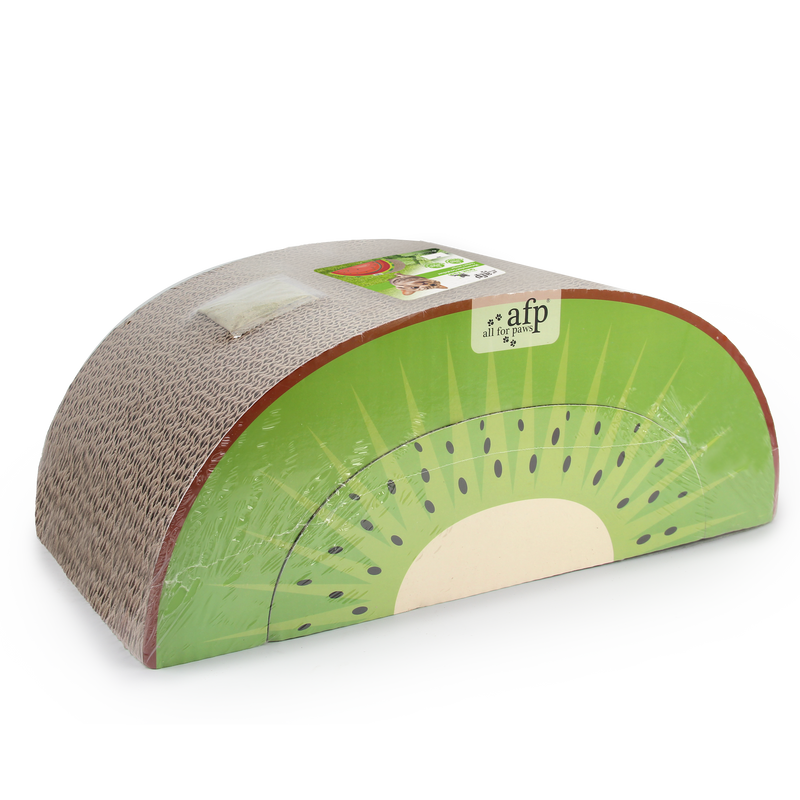 All For Paws Green Rush Kiwi Scratcher Set of 2