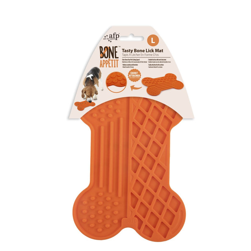 All For Paws Bone Appetit Tasty Bone Lick Mat - Zach's Pet Shop