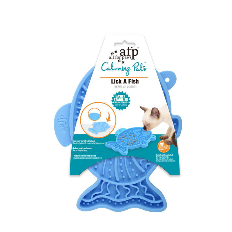 All For Paws Calming Pals Lick-a-Fish - Zach's Pet Shop