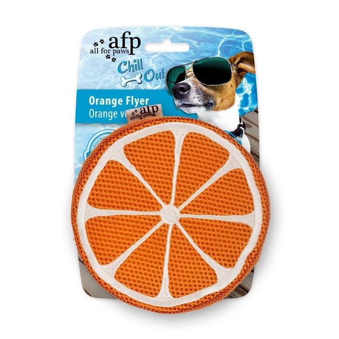 All For Paws Chill Out Orange Flyer - Zach's Pet Shop