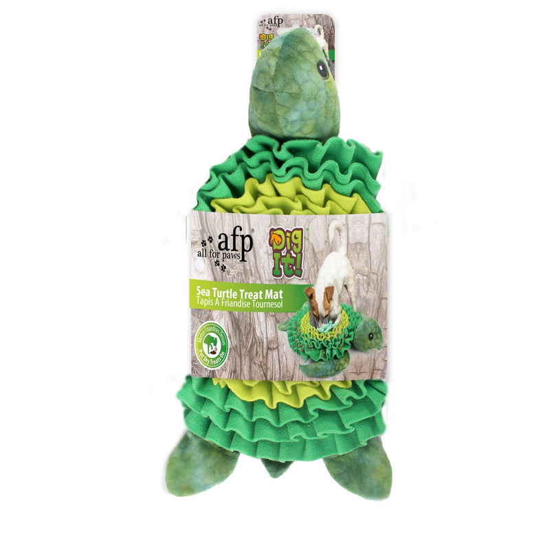 All For Paws Dig It Sea Turtle Treat Mat - Zach's Pet Shop