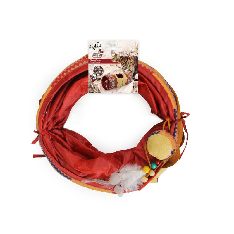 All For Paws Dream Catcher Yingura Tunnel Sand／Beige - Zach's Pet Shop