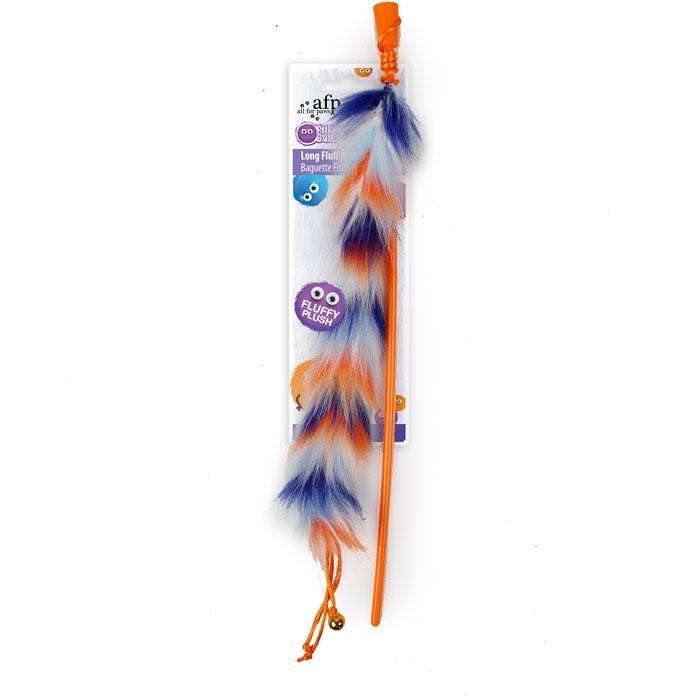 All For Paws Furry Ball Long Fluff Wand - Zach's Pet Shop