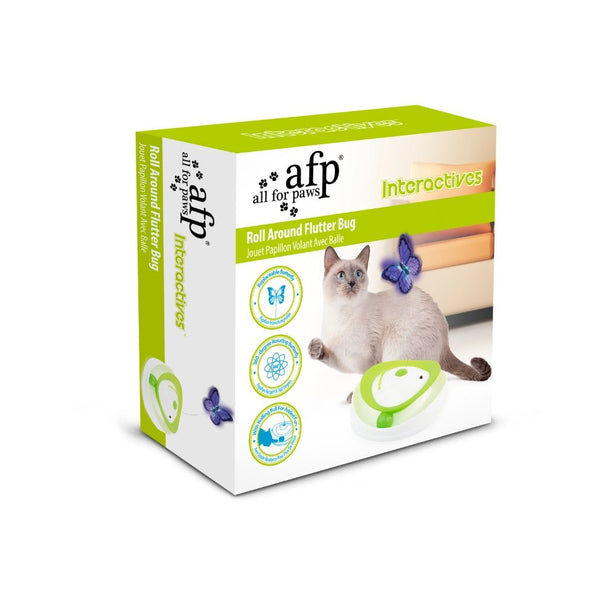 All For Paws Interactives Roll Around Flutter Bug - Zach's Pet Shop