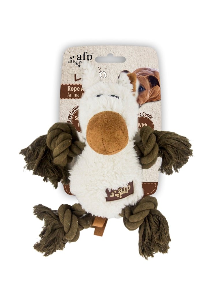 Lambs Rope All For Paws Lambswool Cuddle Body Rope - Zach's Pet Shop