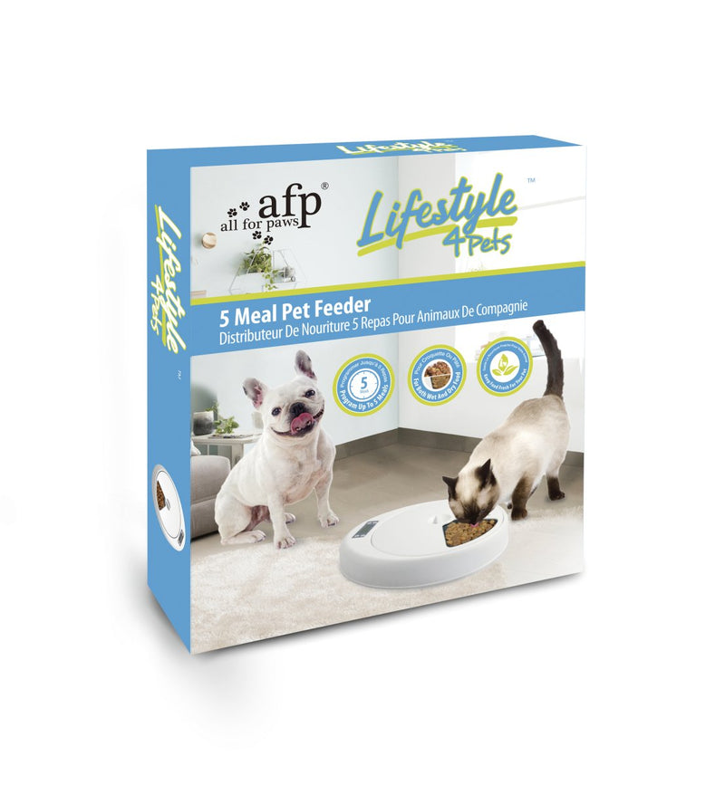 All For Paws Lifestyle 4 Pets 5 Meal Feeder - Zach's Pet Shop