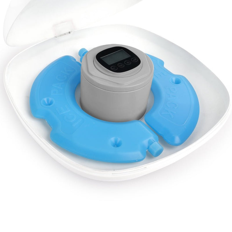 All For Paws Lifestyle 4 Pets 6 Meal Feeder - White - Zach's Pet Shop