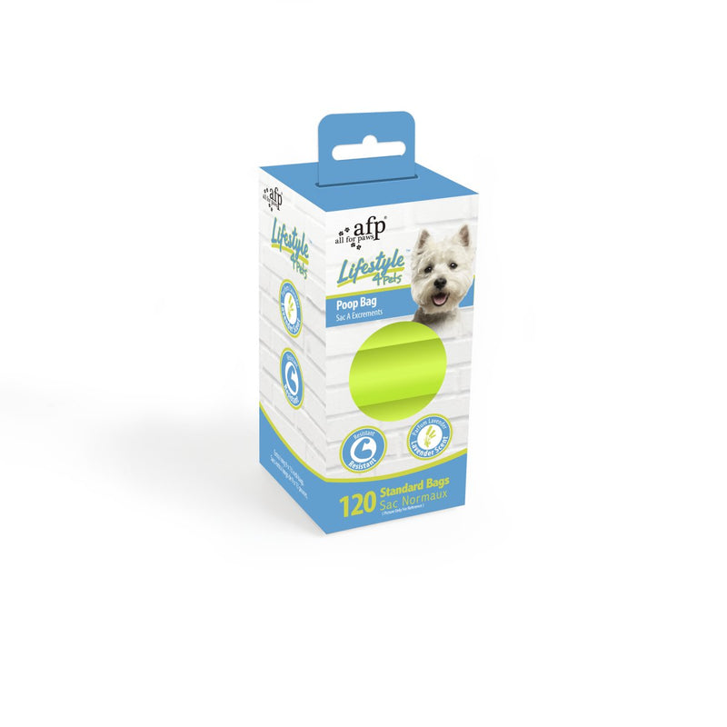 All For Paws Lifestyle 4 Pets Poop Bag 8 Rolls - Zach's Pet Shop