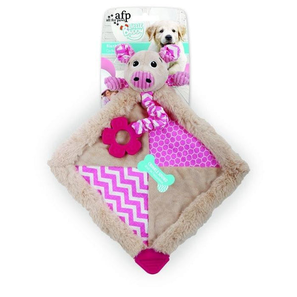 All For Paws Little Buddy Blanky Piggy - Zach's Pet Shop