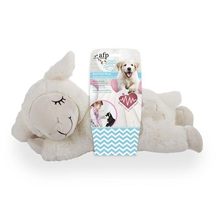 All For Paws Little Buddy Heart Beat Sheep - Zach's Pet Shop