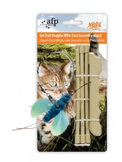 All For Paws Natural Instincts Cat Bait Morpho Collapsible Wand - Zach's Pet Shop