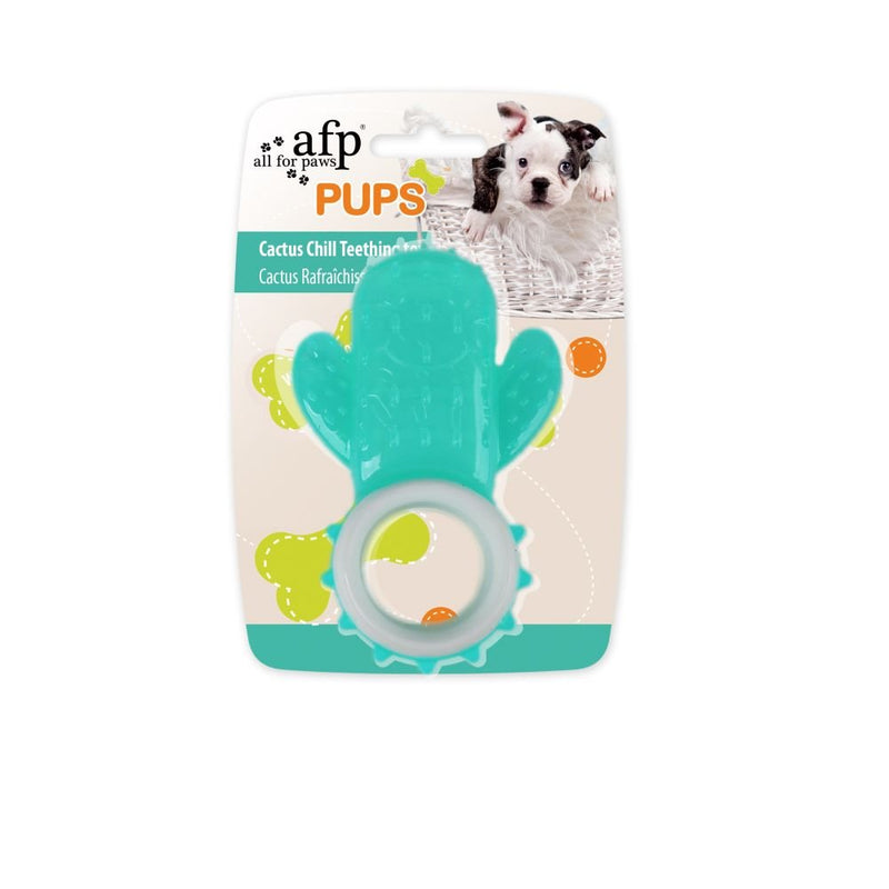 All For Paws Pups Cactus Chill Teething Toy Zach's Pet Shop
