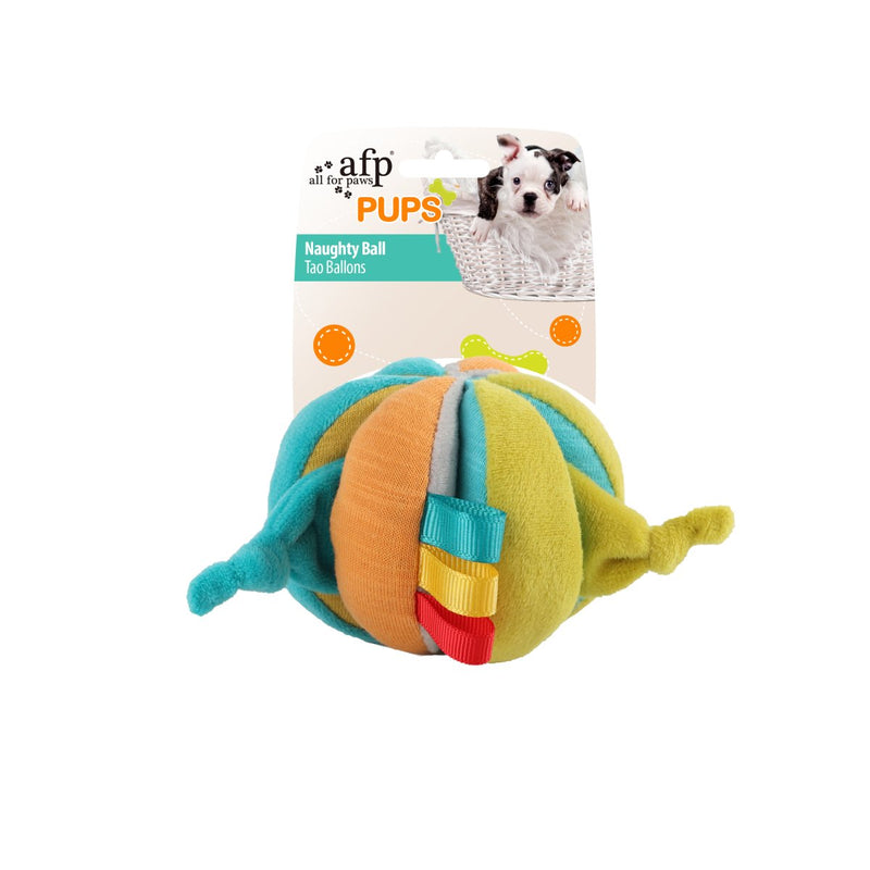 All For Paws Pups Naughty Ball - Zach's Pet Shop