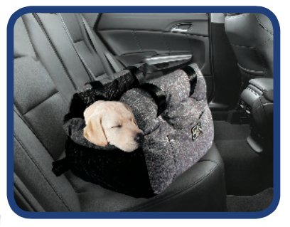 All For Paws Travel Dog Car Seat Bed and Carrier - Zach's Pet Shop