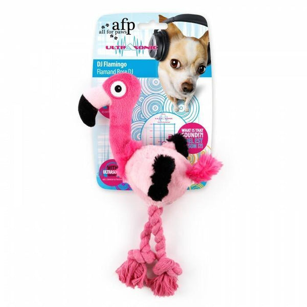 All For Paws Ultrasonic DJ Flamingo - Zach's Pet Shop