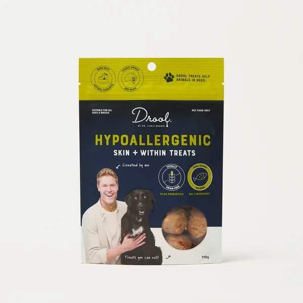 Drool by Dr. Chris Brown - Hypoallergenic Salmon - Zach's Pet Shop