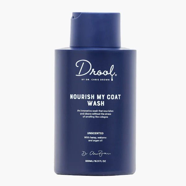 Drool by Dr. Chris Brown - Nourish My Coat Wash Unscented 500ml - Zach's Pet Shop