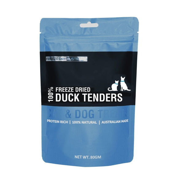 Freeze Dry Australia - Duck Tenders 80g - Zach's Pet Shop