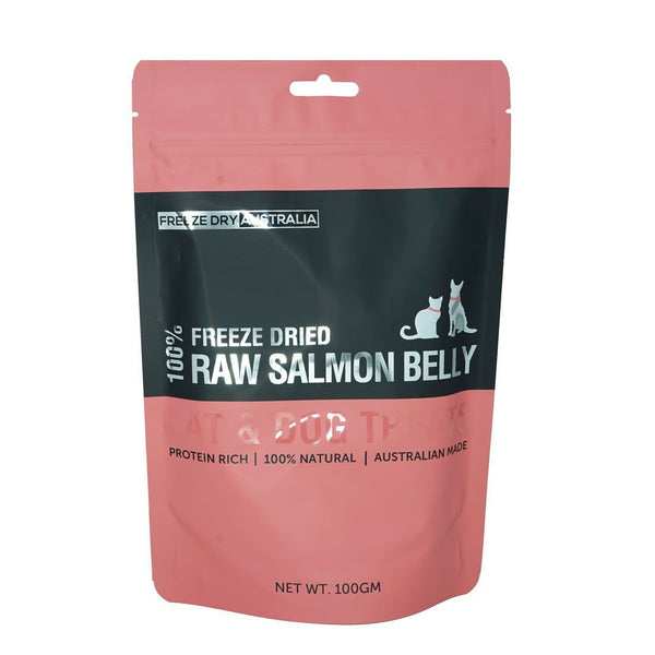 Freeze Dry Australia - Salmon Bellies 100g - Zach's Pet Shop