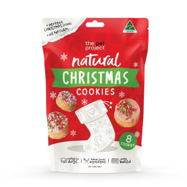 The Pet Project Christmas Cookies 8pk - Zach's Pet Shop