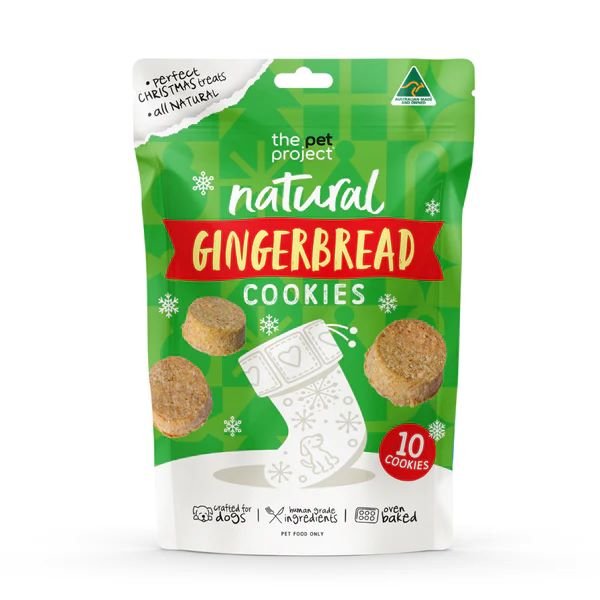 The Pet Project Gingerbread Cookies 10pk - Zach's Pet Shop