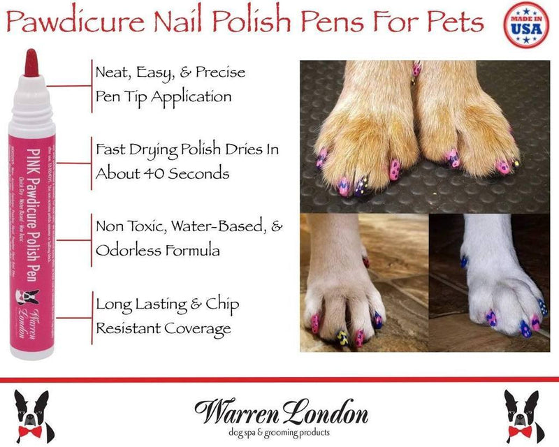 Warren London Pawdicure Dog Nail Polish Pen - Zach's Pet Shop