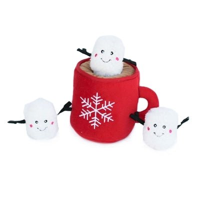 Zippy Paws Christmas Holiday Burrow - Hot Cocoa - Zach's Pet Shop