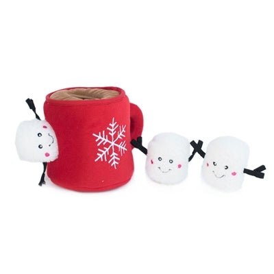 Zippy Paws Christmas Holiday Burrow - Hot Cocoa - Zach's Pet Shop