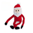 Zippy Paws Christmas Holiday Crinkle - Santa - Zach's Pet Shop