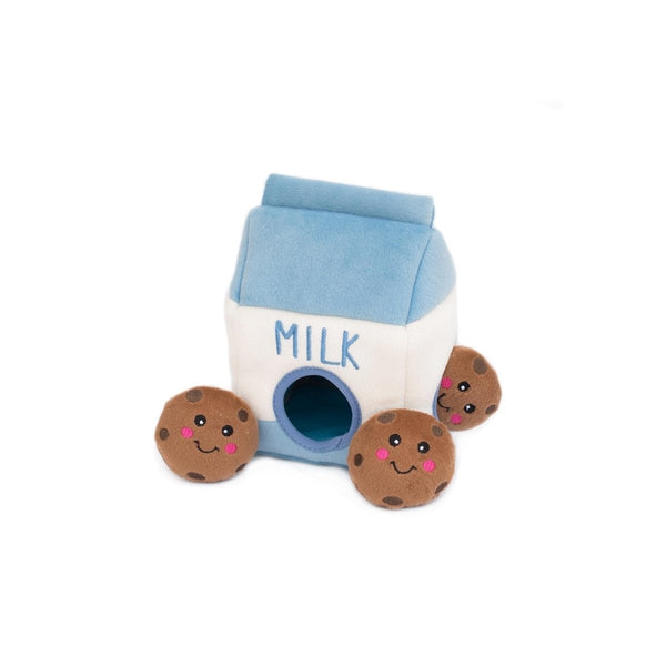 Zippy Paws Zippy Burrow - Milk and Cookies - Zach's Pet Shop