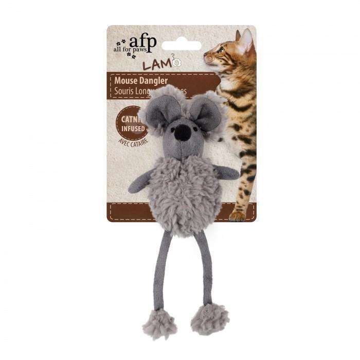 All For Paws Lambswool Mouse Dangler