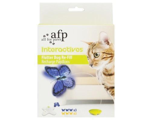 All For Paws Interactives Flutter Bug 6 Pack Refill