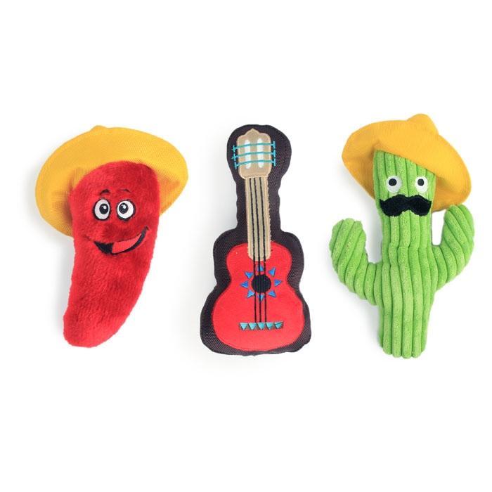 All For Paws Mexican Fiesta Toy Pack