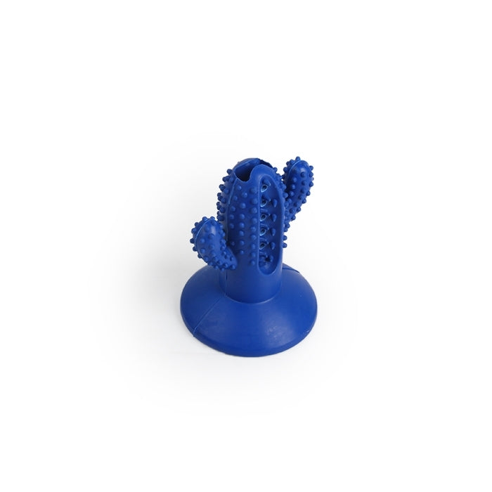 All For Paws Dental Chews-Cactus Small Rubber Blue