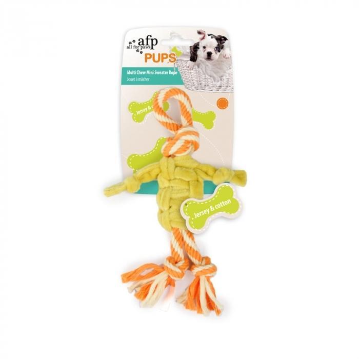 All For Paws Pups Multi Chew Mini Sweater Rope