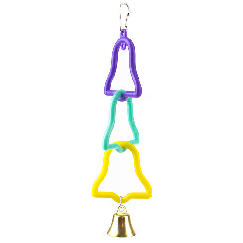 3 Bell Rings & Bell Bird Toy