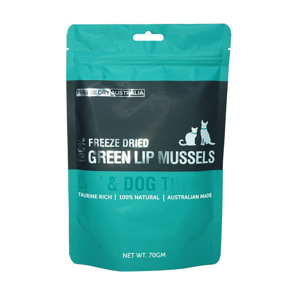 Freeze Dry Australia - Green Lip Mussels 70g