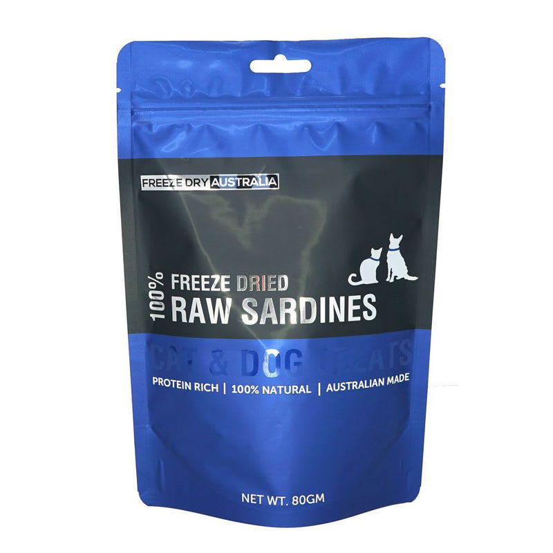 Freeze Dry Australia - Raw Sardines 80g