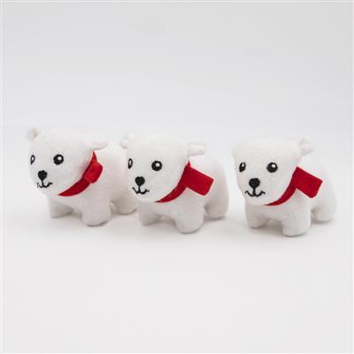 Zippy Paws Christmas Holiday Burrow - Polar Bear Igloo