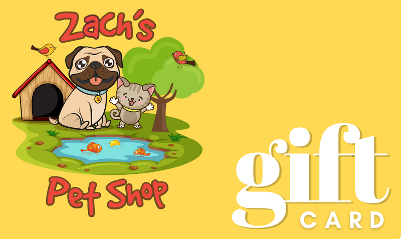 Zach's Pet Shop - Gift Card